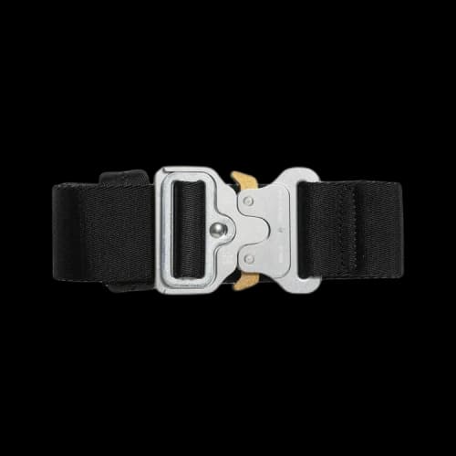 1017 ALYX 9SM Rollercoaster Belt 'Black/Silver'