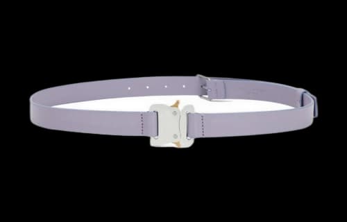 1017 ALYX 9SM Leather Buckle Belt 'Lilac'