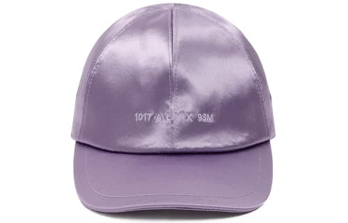 1017 ALYX 9SM Satin Logo Hat With Buckle 'Lilac'