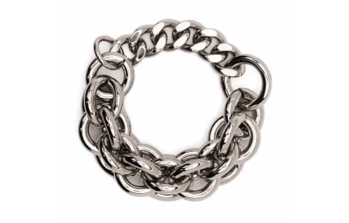 1017 ALYX 9SM Dual Chunky Chain Bracelet 'Silver'