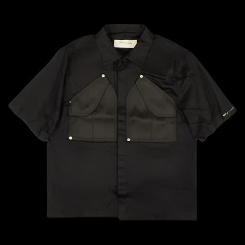 1017 ALYX 9SM Cargo Short-Sleeve Shirt 'Black'