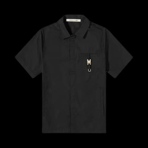 1017 ALYX 9SM Buckle Short-Sleeve Shirt 'Black'