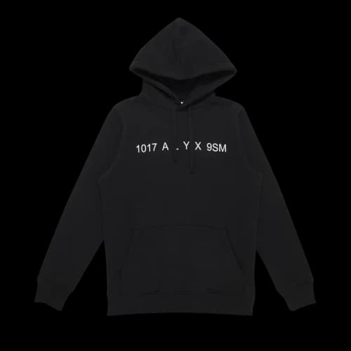 1017 ALYX 9SM Logo Hoodie 'Black'