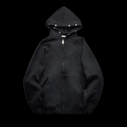 1017 ALYX 9SM Lightercap Hooded Zip Sweatshirt 'Black'