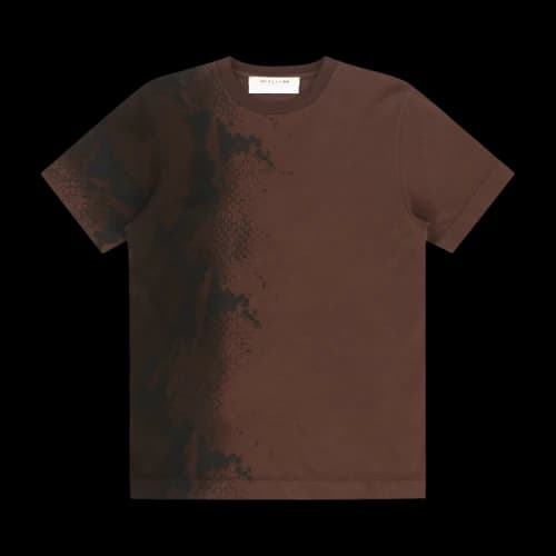 1017 ALYX 9SM Animal Print Short-Sleeve Tee 'Deep Brown'