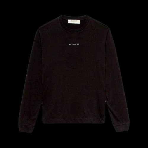 1017 ALYX 9SM Collection Logo Long-Sleeve T-Shirt 'Black'