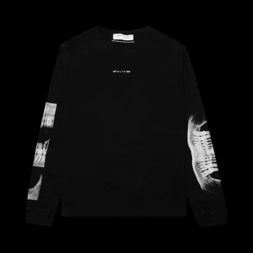 1017 ALYX 9SM Triple Print Long-Sleeve T-Shirt 'Black'