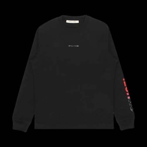 1017 ALYX 9SM Tecno Long-Sleeve Tee 'Black'