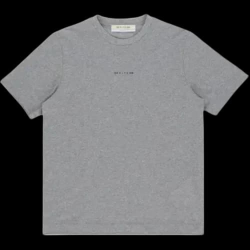 1017 ALYX 9SM Melt Circle Logo Short-Sleeve Tee 'Grey'
