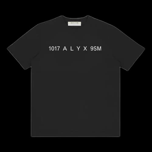 1017 ALYX 9SM Logo Short-Sleeve Tee 'Black'