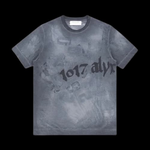1017 ALYX 9SM Translucent Graphic T-Shirt 'Grey'