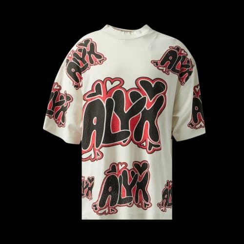 1017 ALYX 9SM Oversized Needle Punch Tee 'Tan'