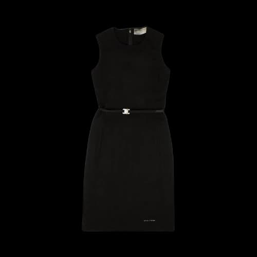 1017 ALYX 9SM Viscose Sleeveless Belted Midi Dress 'Black'