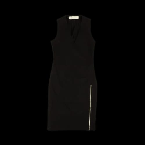 1017 ALYX 9SM Zip Detail Fitted Mini Dress 'Black'
