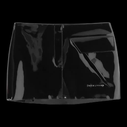 1017 ALYX 9SM PVC Mini Skirt 'Black'