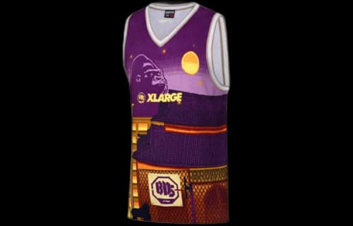 Li-Ning x XLARGE BadFive Basketball Jersey 'Purple Multi'