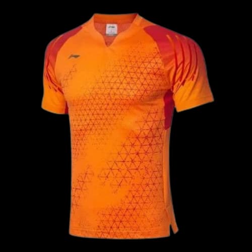 Li-Ning Badminton Series tournament Quick Dry Tee 'Orange'