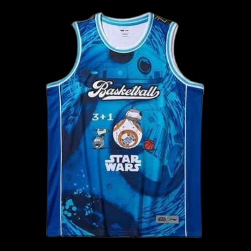 Li-Ning x Star Wars BadFive Basketball Jersey 'Blue Multi'