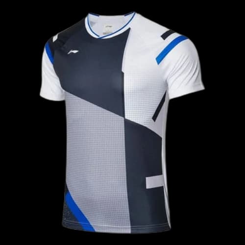 Li-Ning Badminton Training T-shirt 'White Black'