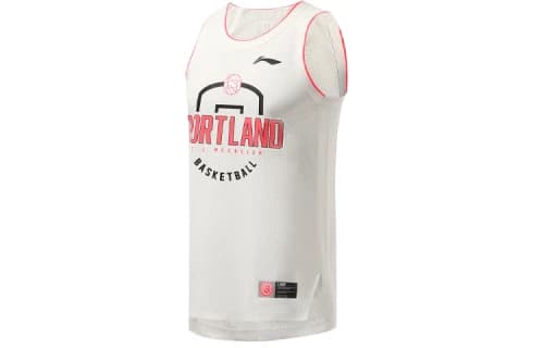 Li-Ning Athletics Sport Portland Jersey 'White Pink'