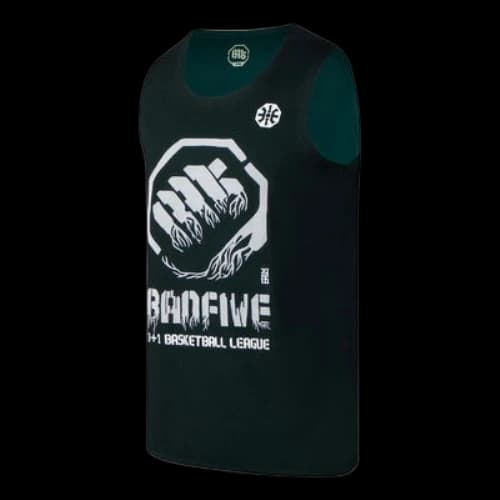 Li-Ning BadFive Basketball League Graphic Jersey 'Black Green'