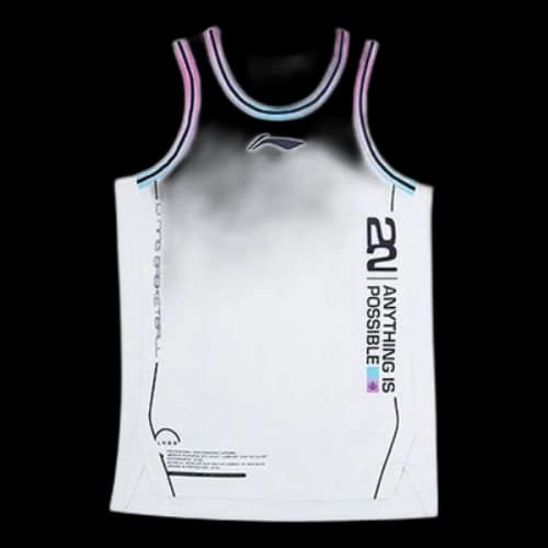 Li-Ning Jimmy Butler Logo Basketball Jersey 'White'