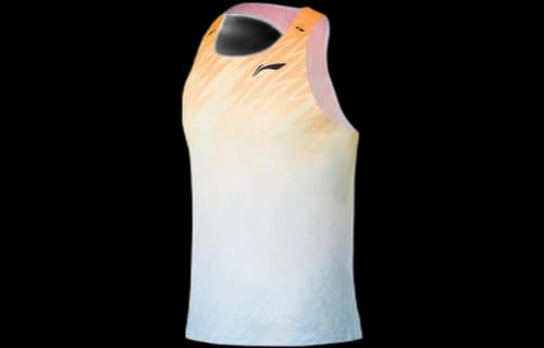 Li-Ning Running Series Competition Vest 'Orange Blue'