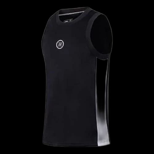 Li-Ning Way of Wade Logo Basketball Jersey 'Black'