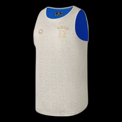 Li-Ning BadFive Jiang Zuo Feng Liu Reversible Basketball Tank 'White Blue Gold'