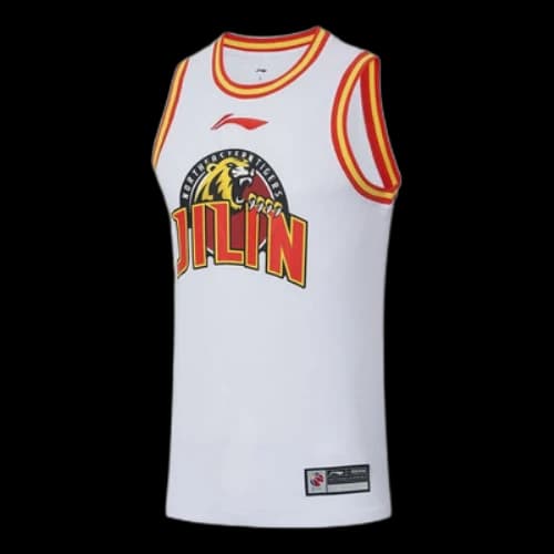 Li-Ning CBA Jilin Northeast Tigers Basketball Jersey 'White'