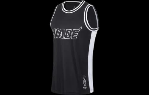 Li-Ning Way Of Wade Graphic Basketball Jersey 'Black White'