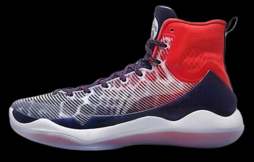Li-Ning Hi-Top Red/Black/White
