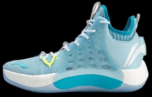 Li-Ning Mid-Top Blue/White