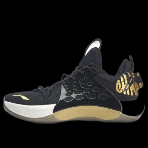 Li-Ning Sonic 7 Low x CBA Player Edition 'Black gold'