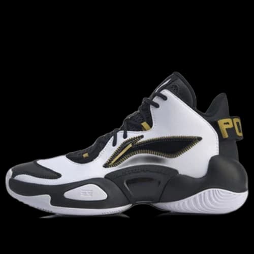Li-Ning Power 6 Premium Mid 'White Black Gold'