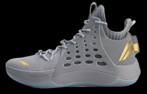 Li-Ning Sonic 7 Mid-Top 'Grey Gold'