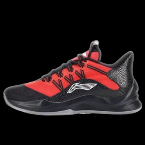 Li-Ning Shock Absorption Basketball Professional Shoe Red