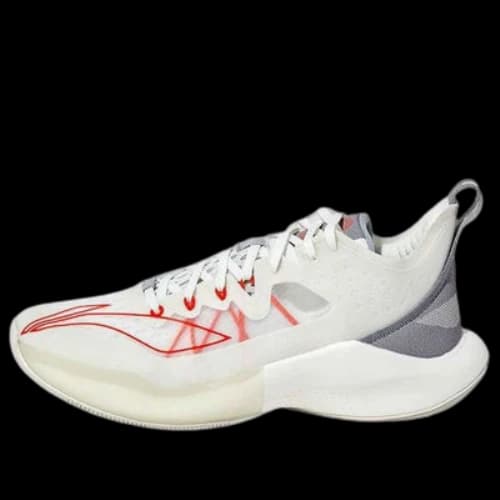Li-Ning Sonic 8 Low 'White Red'