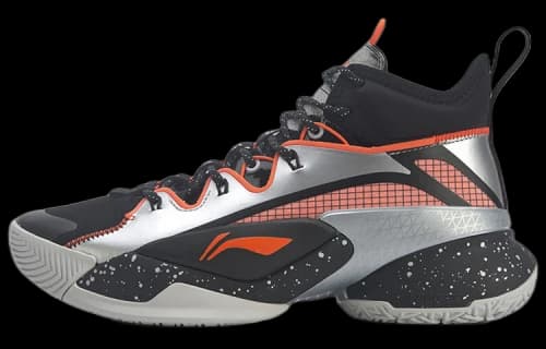 Li-Ning Power 7 Premium 'Black Silver Red'