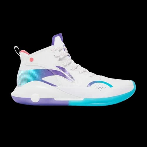 Li-Ning Yushuai 15 'White Purple Turquoise'