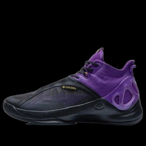 Li-Ning Original VOIT High Top Basketball Shoes 'Black Purple'