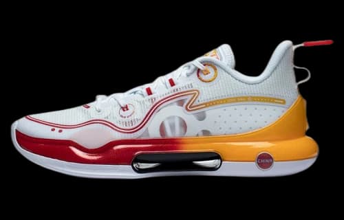 Li-Ning Yushuai Evolution Low 'White Red Yellow'