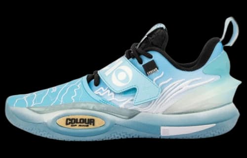 Li-Ning Wade All City 10 Low x 'Colour Of Ring Light Blue'