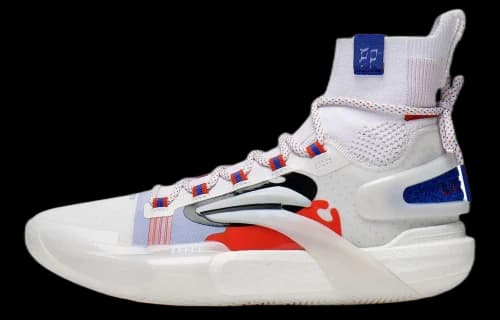 Li-Ning Speed 9 High 'White Red Blue'