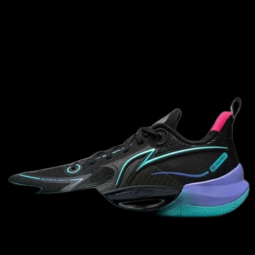Li-Ning Ultra Light V2 'Black Green Purple'