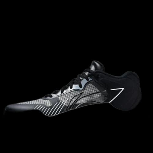 Li-Ning Casual Basketball Shoes Low 'Black White'