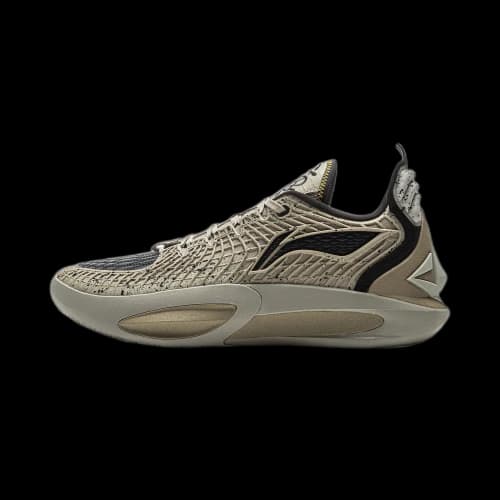 Li-Ning Li Ning JB3 Coverage Anti Rollover Low top Basketball Shoes Men's Muted Grass Black