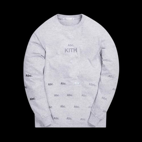 Kith X Advisory Board Crystals Diagram Long-Sleeve Tee 'Grey'