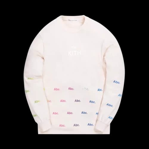 Kith X Advisory Board Crystals Diagram Long-Sleeve Tee 'Off White'