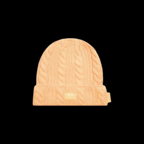 Advisory Board Crystals Cable Knit Beanie 'Orange'